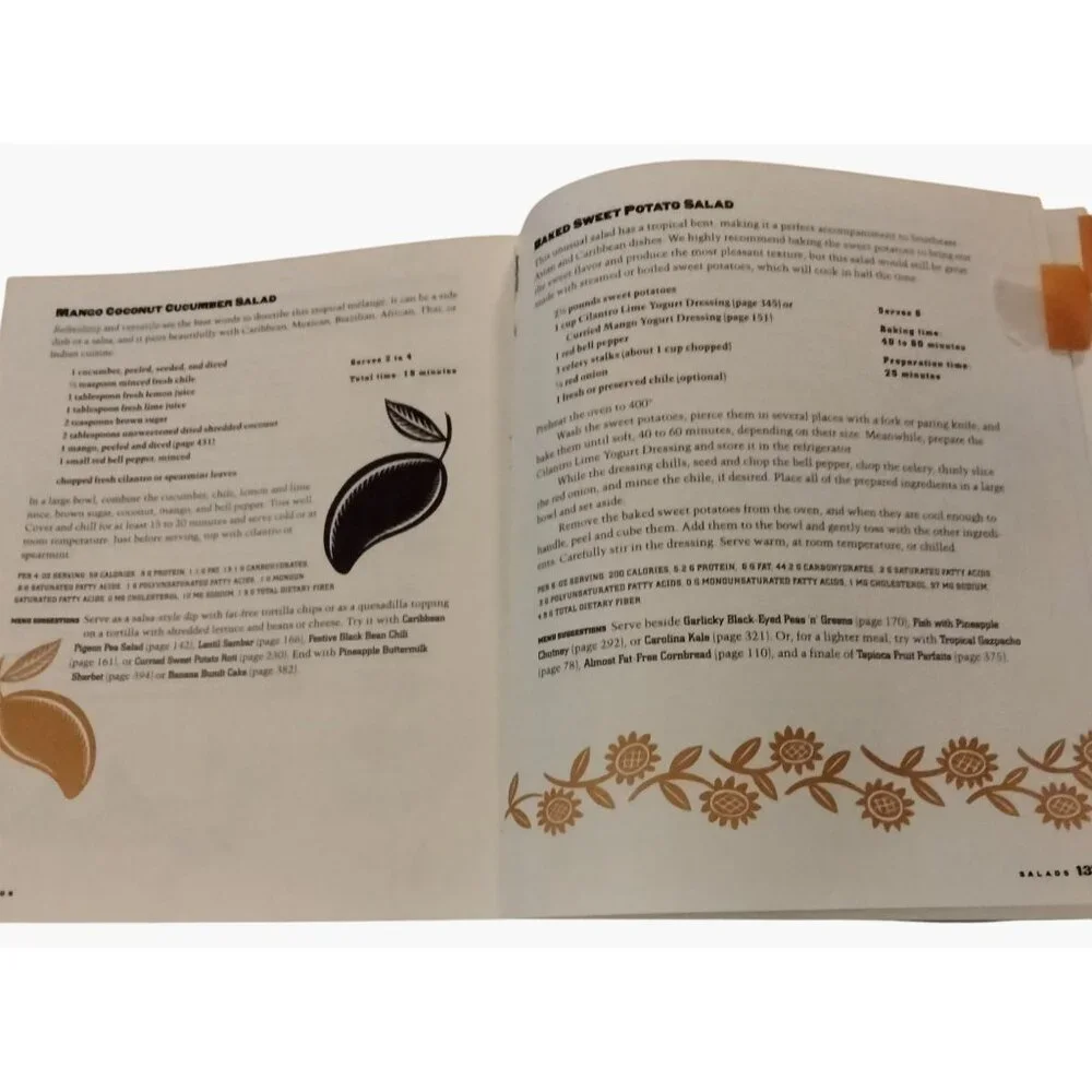 Moosewood Restaurant Low Fat Favorites Cookbook Collective Recipes 1996